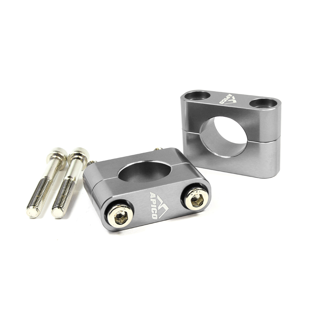 HANDLEBAR MOUNTING KIT TRIAL OVERSIZED BARS 28.6MM  TITANIUM